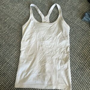 Lululemon white tank top